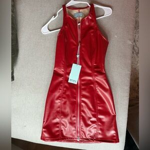 REVICE Red Mini Dress